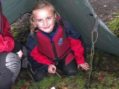 Making Camp on wild cat island swallows and amazons