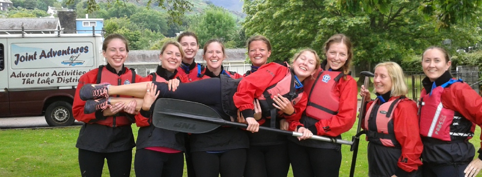 Hen parties are more fun with adventure activities thrown in.  Canoeing is a great hen or stag aprty activity.  You can even turn the journey into a canoe picnic.