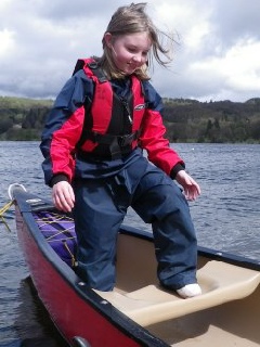 Canoeing is a fantastic way to get everyone involved in a lake district adventure holiday.