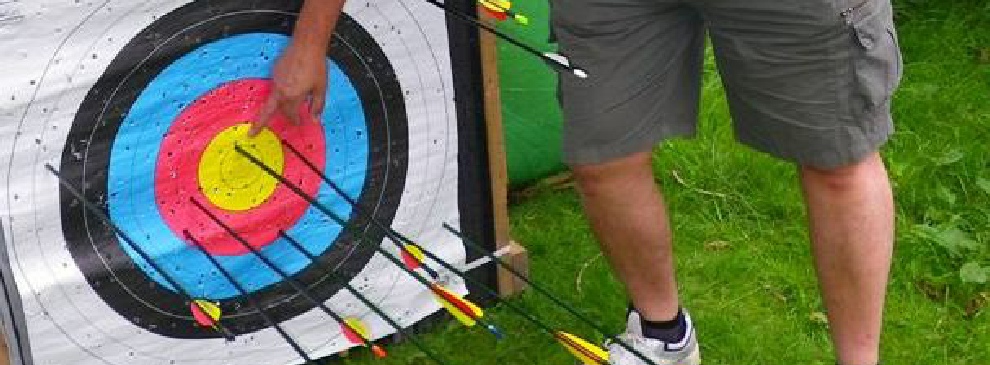 With archery everyone gets better as they practise.