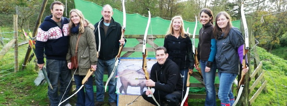 Field archery involve shooting in some backwater sites.