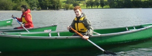 Lake District lakes are great to test your canoe skills as a solo canoe paddler.  Canoeing on Coniston Water is a perfect activity for family groups or those who just want to learn how to canoe.